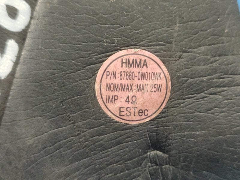 High-frequency speaker HYUNDAI SANTA FE (CM) 05-12 Right Front.