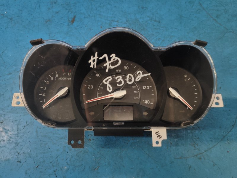 KIA Rio UB 2011-2017 instrument panel
