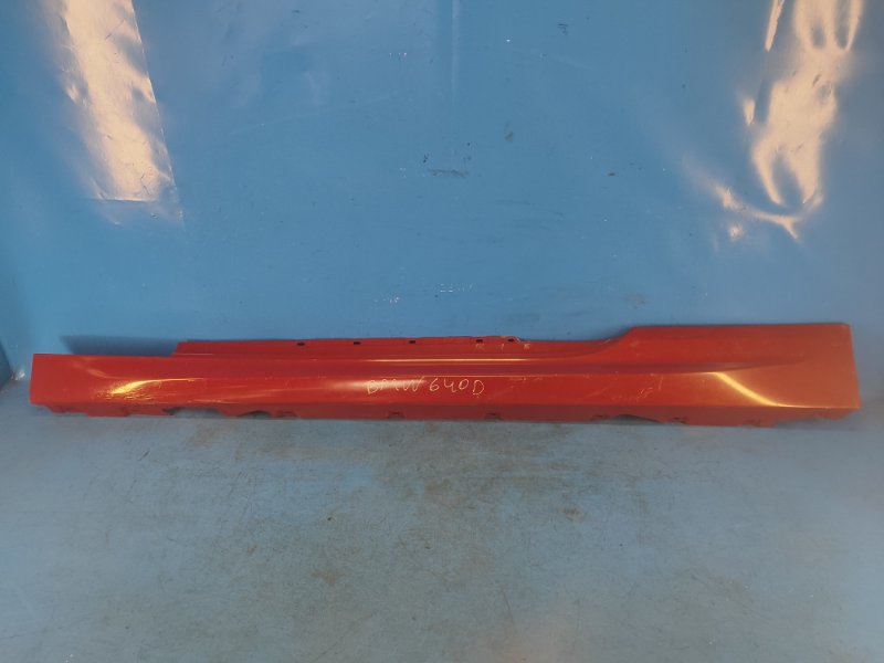 External door sill trim BMW 6 SERIES (F13) 12-18 Left.