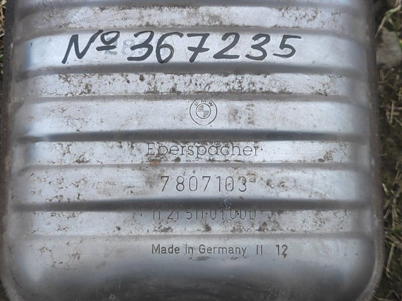 Muffler BMW 6 Series (F13) 12-18