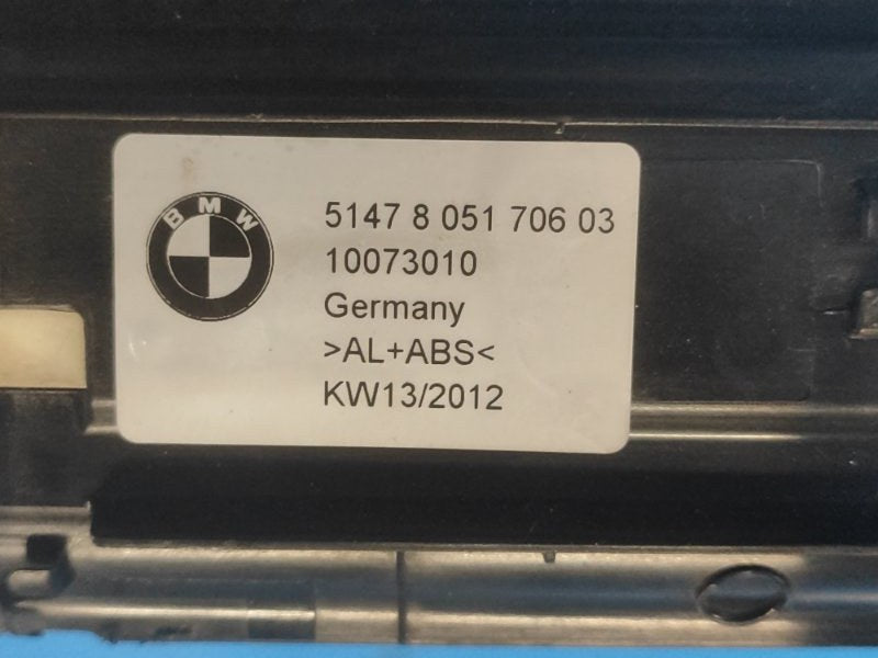 Door sill trim inner BMW 6 SERIES (F13) 12-18 Right Front